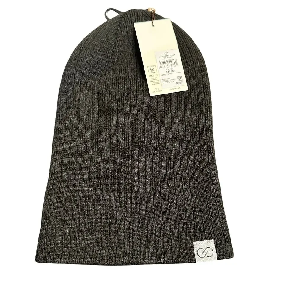 Calia NWT black beanie womens